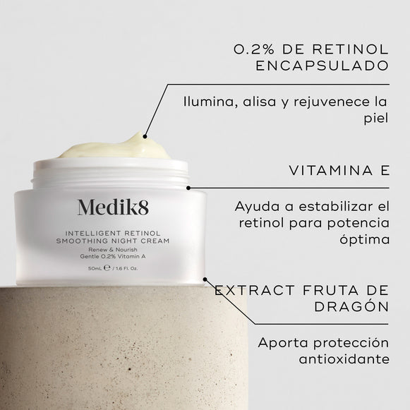 Intelligent Retinol Smoothing Night Cream - Medik8 España