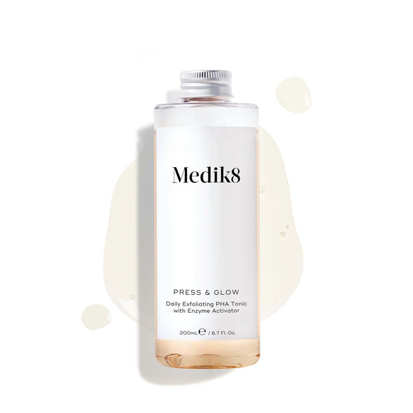 Recambio del tónico facial Press & Glow de Medik8-12
