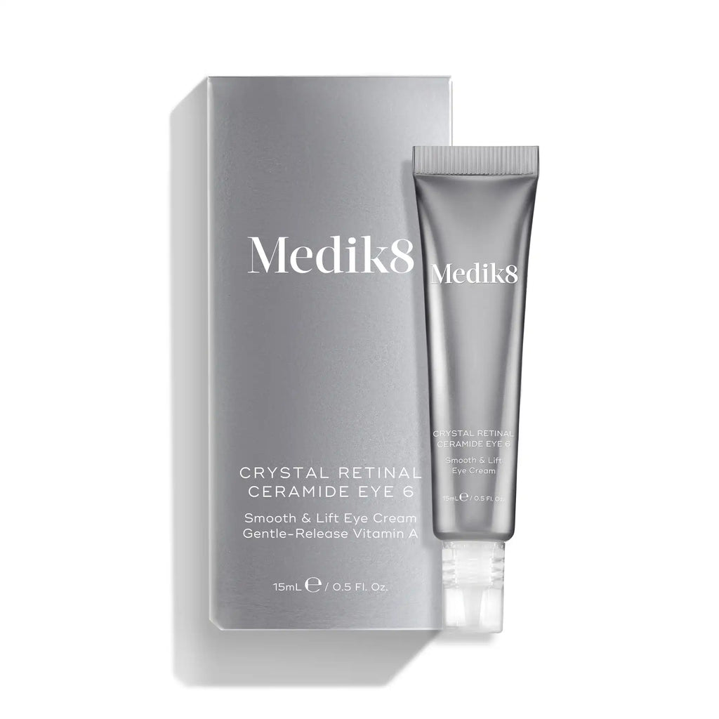 Crystal Retinal Ceramide Eye 6, contorno de ojos reafirmante con vitamina A de Medik8