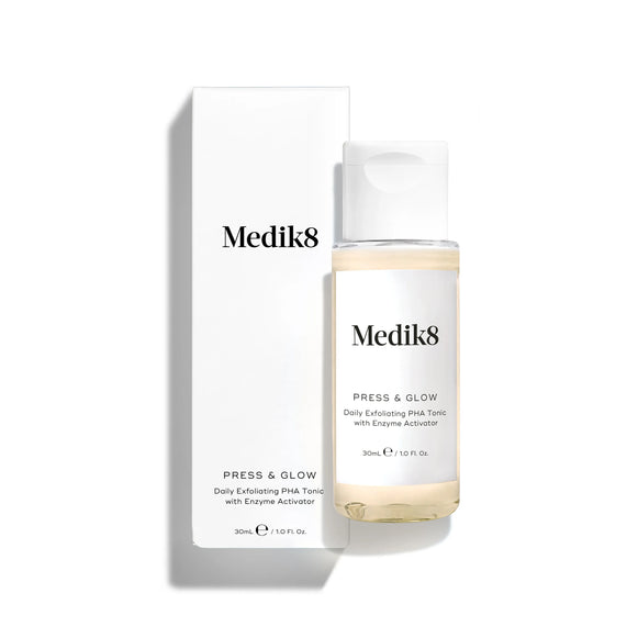 Tónico exfoliante tamaño viaje Press & Glow de Medik8-hover-17