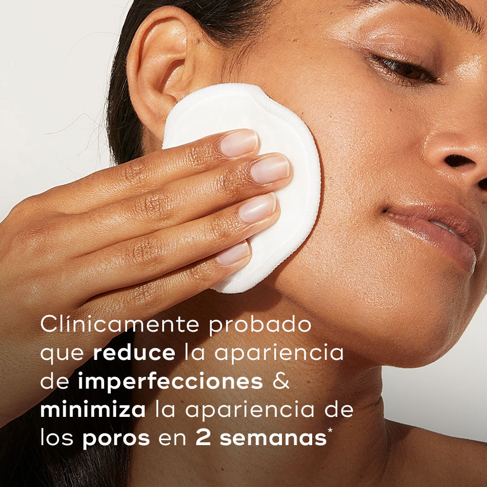 Press & Clear™ tónico para exfoliación suave sin irritar