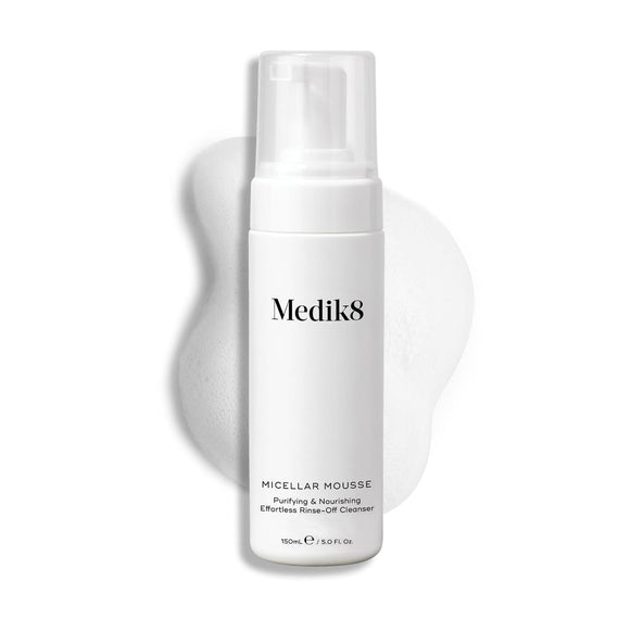 Micellar Mousse™ de Medik8 - Limpiador purificante y nutritivo sin aclarado-11