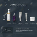Como aplicar serum Crystal Retinal como tratamiento antiedad de Medik8