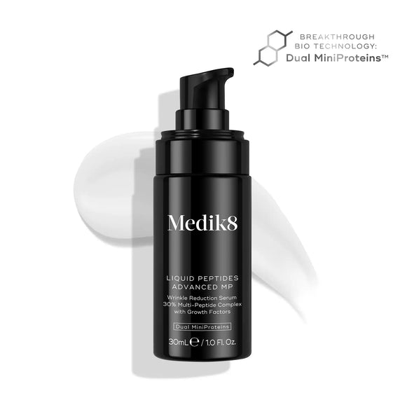 Suero facial Liquid Peptides Advanced de Medik8 con 30% complejo peptídico-83