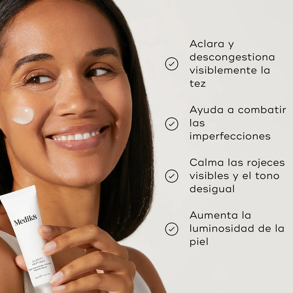 Suero ideal para piel aclarada y luminosa Clarity Peptides™