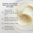 Intelligent Retinol Smoothing Night Cream una crema de noche antiedad a base de retinol