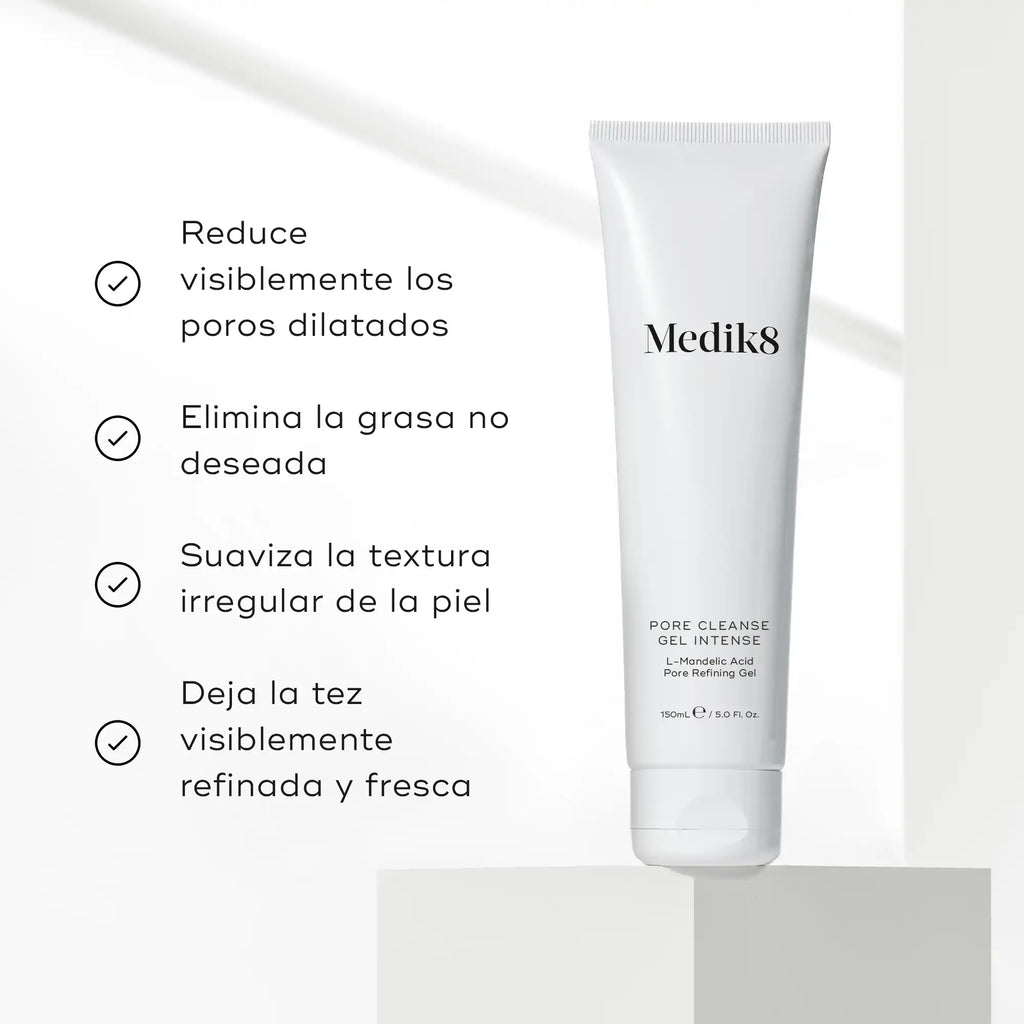 Pore Cleanse Gel™ Intense un gel limpiador multiacción que reduce poros dilatados y grasa