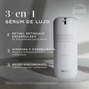 Serum facial día y noche con vitamina c, vitamina a y ácido hialuronico r-Retinoate