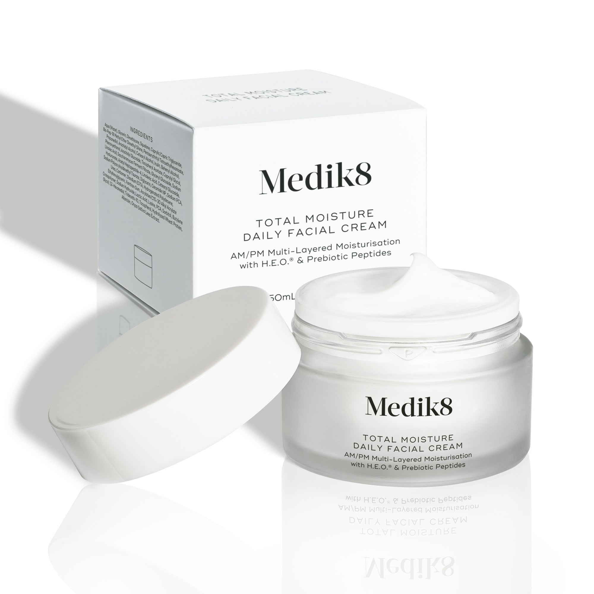 Medik8 Total Moisture Daily Facial Cream caja y producto