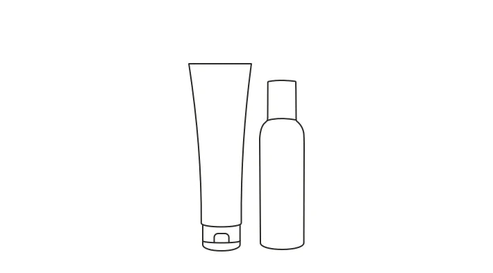 Recicla los tubos flip-top y screw-top.